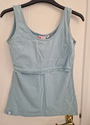 Dove blue Bshirt breastfeeding vest, brand: B-Shirt, condition: Very good, size: S / 8, £3.00, £3.85 includes Buyer Protection