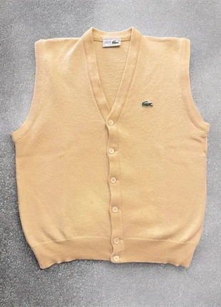 🔥 “Lacoste Vintage Tg M – Gilet 100% pura lana vergine!, brand: Lacoste, condizioni: Ottime, taglia: M, €20.00, €21.70 include la Protezione acquisti