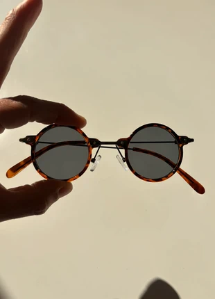 Lunettes de soleil Japonaises Fujitaro Yakooza extra light Round Tortoise / Brown lents, brand: Fujitaro, condition: New without tags, €35.00, €37.45 includes Buyer Protection