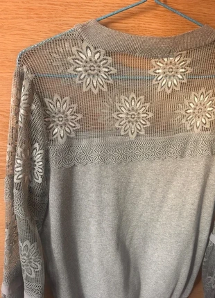 Maglia con pizzo grigio perla tg S-Grey Sweater size S, marca: Vintage Dressing, estado: Muy bueno, tamaño: S / 36 / 8, 10,00 €, 11,20 € Protección al comprador incluida