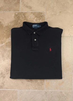 Polo Ralph Lauren homme L noir logo rouge Pima coton aisselles blanchies, marke: Ralph Lauren, zustand: Gut, größe: L, 24,99 €, 26,94 € beinhaltet Vinted-Käuferschutz Pro