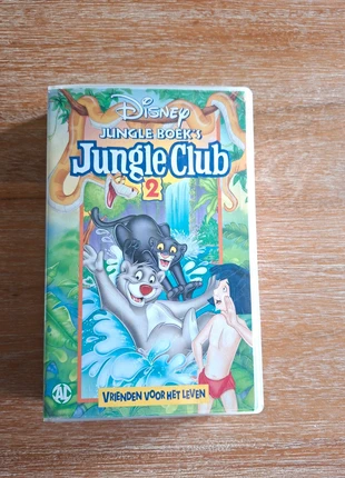 Vhs Jungle Club 2 - Vrienden voor het leven, staat: Heel goed, € 2,00, € 2,80 inclusief Kopersbescherming