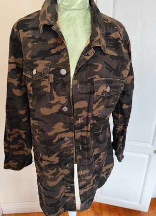 Camouflage shacket. Very good. Size small. 85% cotton, brand: Shein, condition: Very good, size: S / 36 / 8, €10.50, €11.73 includes Buyer Protection