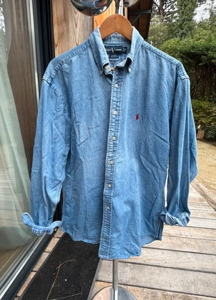 Chemise en jean Ralph Lauren taille M, brand: Ralph Lauren, condition: Good, size: M, €38.00, €40.60 includes Buyer Protection