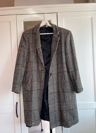 Abrigo cuadros mujer M, marque: New Collection, état: Très bon état, taille: M / 38 / 10, 8,00 €, 9,10 € Protection acheteurs incluse