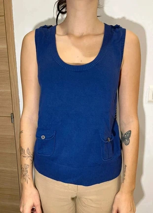 Pull Tommy Hilfiger bleu - Taille M - Femme, marque: Tommy Hilfiger, état: Très bon état, taille: M / 38 / 10, 16,90 €, 18,45 € Protection acheteurs incluse