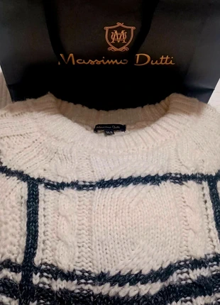 Jersey blanco y negro Massimo Dutti, marque: Massimo Dutti, état: Neuf avec étiquette, taille: XS / 34 / 6, 35,00 €, 37,45 € Protection acheteurs incluse