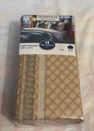 Prestige – Drap housse 180x200 cm – Qualité supérieure, marca: prestige, estado: Novo sem etiquetas, tamanho: Casal King (180–200 cm x 200 cm), €6.49, €7.51 inclui Proteção do Comprador Pro