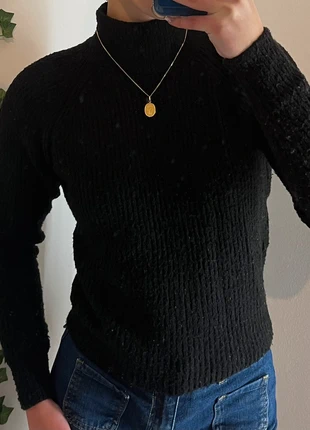 Pull col roulé XS/S Vintage Dressing noir chaud maille chic, marque: Vintage Dressing, état: Très bon état, taille: XS / 34 / 6, 15,00 €, 16,45 € Protection acheteurs incluse