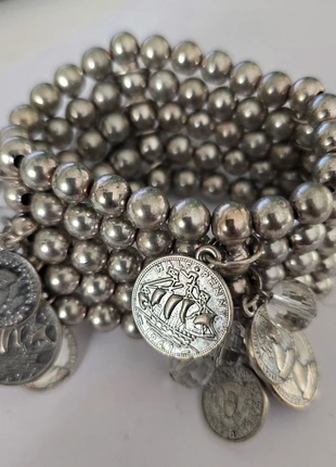 Zilverkleurige armband, staat: Goed, € 5,00, € 5,95 inclusief Kopersbescherming