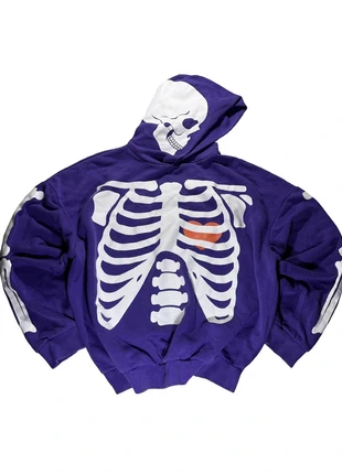 y2k oversize skull hoodie, marque: Vintage Dressing, état: Très bon état, taille: M, 12,00 €, 13,30 € Protection acheteurs incluse