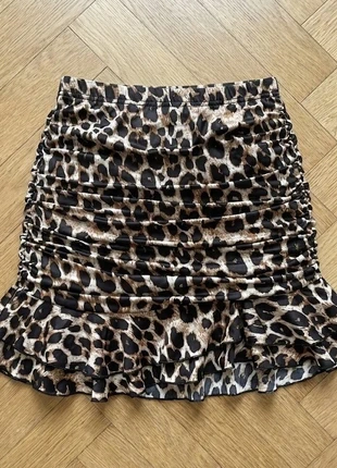 Jupe léopard volantée taille m, condizioni: Ottime, taglia: M / IT 42 / EU 38, €34.99, €37.44 include la Protezione acquisti