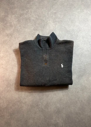 Pull 1/4 zip / Quarter zip sweater / Trui met rits Ralph Lauren noir effet délavé M, marque: Ralph Lauren, état: Très bon état, taille: M, 50,00 €, 53,20 € Protection acheteurs incluse