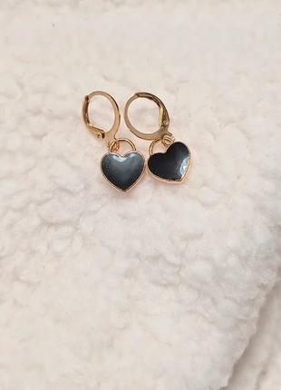 Orecchini dorati con cuore, état: Neuf sans étiquette, 3,50 €, 4,38 € Protection acheteurs incluse