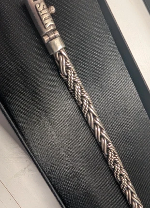 Zilveren schakelarmband – 19 cm – uitstekende staat – met doos & bon, merk: Silk, staat: Heel goed, € 150,00, € 158,20 inclusief Kopersbescherming