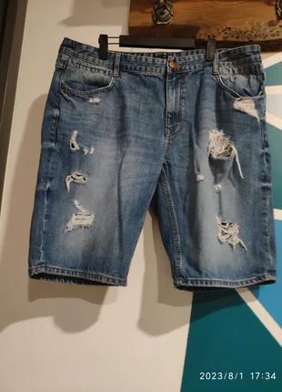 Short en jean pour homme, brand: Kiabi, condition: Very good, size: W38, €4.00, €4.90 includes Buyer Protection