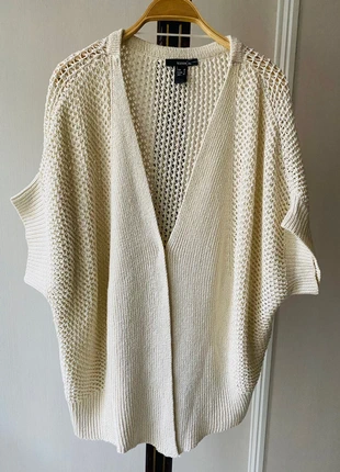 Mango MNG Gilet Cardigan crème écru Oversize 38 NEUF, marke: Mango, zustand: Neu, größe: M / 38 / 10, 23,00 €, 24,85 € inklusive Vinted-Käuferschutz