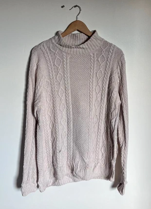 Pull en maille col roulé Jeanne Pierre blanc - XL Femme, merk: Jeanne Pierre, staat: Heel goed, maat: XL / 42 / 14, € 6,00, € 7,00 inclusief Kopersbescherming