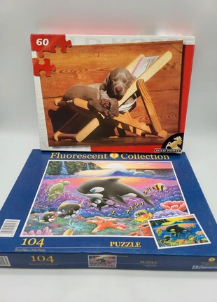 Lot de 2 puzzles enfants – complet !, estado: Muito bom, €7.00, €8.05 inclui Proteção do Comprador Pro