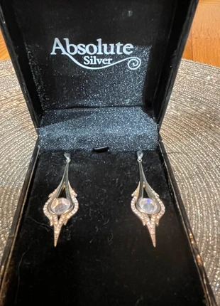 Earrings, brand: absolute silver, condition: Very good, £8.50, £9.63 includes Buyer Protection