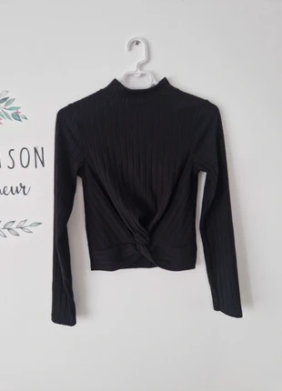 🖤 Haut à manches longues côtelés – KIABI – Taille S – Très bon état, merk: Kiabi, staat: Heel goed, maat: S / 36 / 8, € 6,99, € 8,04 inclusief Kopersbescherming