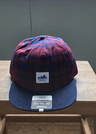 Casquette Patagonia range cap 100% coton effet flanelle rouge et bleue hiver, brand: Patagonia, condition: New with tags, size: One size, €40.00, €42.70 includes Buyer Protection