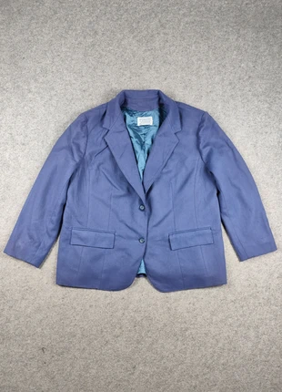Veste blazer bleue Pendleton 100 % laine vierge – Made in USA – vintage grande taille XL, brand: Pendleton, condition: Very good, size: XL / 42 / 14, €75.00, €79.45 includes Buyer Protection