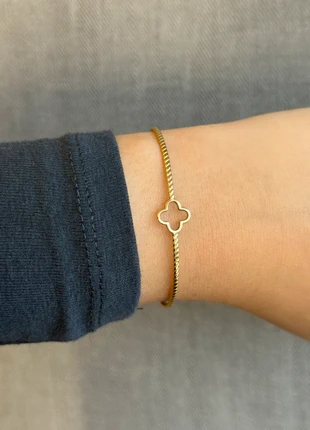 Jonc ajustable et en acier inoxydable doré, estado: Muito bom, €9.00, €10.15 inclui Proteção do Comprador