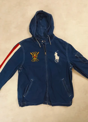 Ralph Lauren – veste capuche « Rowing Team » marine – M – très bon état, marca: Ralph Lauren, estado: Muito bom, tamanho: M, €45.00, €47.95 inclui Proteção do Comprador Pro