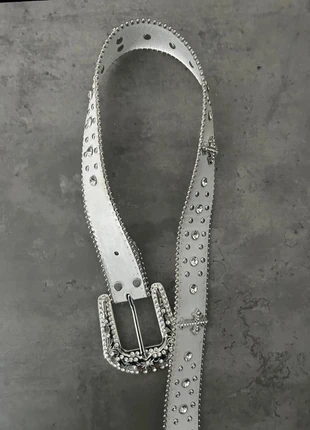 Ceinture unisexe Strass 95cm brillant, brand: Strass, condition: Very good, size: 38 in | 95 cm, €15.00, €16.45 includes Buyer Protection