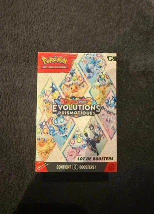 Bundle Evolutions Prismatiques - Lot de 6 Boosters EV 8.5, marke: Pokémon, zustand: Neu, mit Etikett, 70,00 €, 74,20 € inklusive Vinted-Käuferschutz