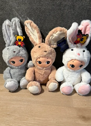 Poupées peluche Lapin – Plusieurs coloris – Neuf avec étiquette, marke: Bebe, zustand: Neu, mit Etikett, größe: Einheitsgröße, 7,00 €, 8,05 € inklusive Vinted-Käuferschutz
