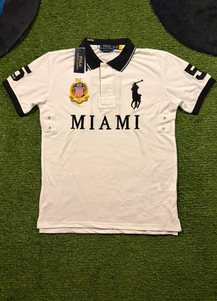 Polo Ralph Lauren Polo T-Shirt Weiß Miami Gr.M, merk: Ralph Lauren, staat: Heel goed, maat: M, € 36,50, € 39,03 inclusief Kopersbescherming