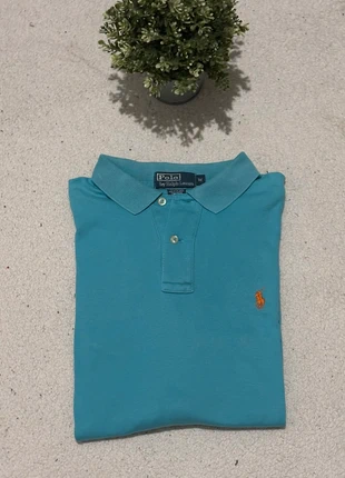 Polo, Ralph Lauren /taille M/couleur turquoise, orange/logo, brodé, brand: Ralph Lauren, condition: Very good, size: M, €15.00, €16.45 includes Buyer Protection