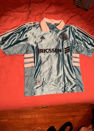 Maillot original OM 98-99, marque: adidas, état: Neuf sans étiquette, taille: XL, 250,00 €, 263,20 € Protection acheteurs incluse