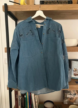 Chemise Naora Sézane, marque: Sézane, état: Très bon état, taille: M / 38 / 10, 50,00 €, 53,20 € Protection acheteurs incluse