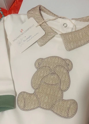 Tutina per neonato, marca: Nazareno Gabrielli, estado: Novo com etiquetas, tamanho: 3-6 meses / 62 cm, €20.00, €21.70 inclui Proteção do Comprador