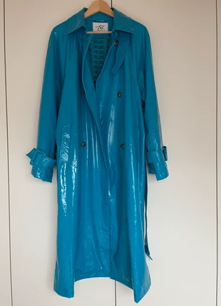 Tet Responsible Ocean Blue trenchcoat, marque: TET. Responsible Wear, état: Neuf sans étiquette, taille: M / 38 / 10, 65,00 €, 68,95 € Protection acheteurs incluse