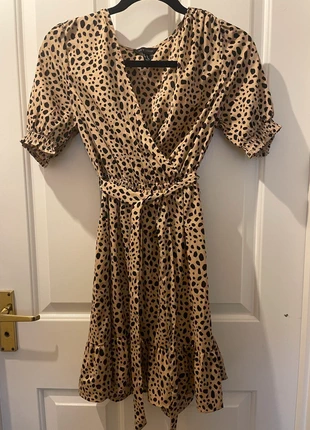 Animal print dress size 8, brand: New Look, condition: Very good, size: S / UK 8-10, £1.00, £1.75 includes Buyer Protection