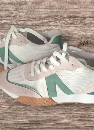 Lacoste L-Spin Deluxe – Sneakers rétro blanc/vert – Taille 47, marque: Lacoste, état: Très bon état, taille: 47, 30,00 €, 32,20 € Protection acheteurs incluse