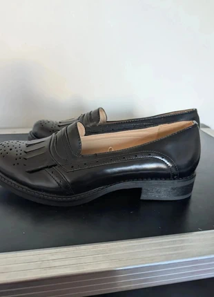 Mocassins noirs vernis à franges Scandi Taille 40 Neufs, merk: Scandi, staat: Nieuw zonder prijskaartje, maat: 40, € 13,30, € 14,67 inclusief Kopersbescherming