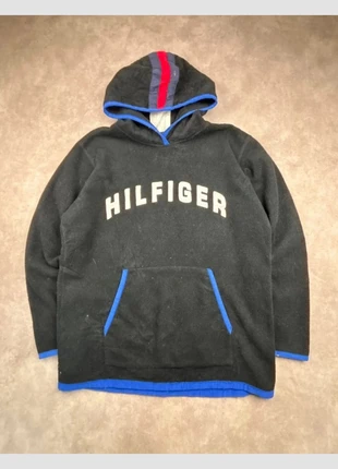 Sweat polaire Tommy Hilfiger noir logo brodé - taille M, brand: Tommy Hilfiger, condition: Very good, size: M, €29.90, €32.10 includes Buyer Protection Pro