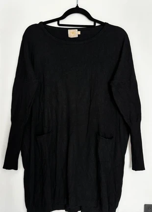 Robe pull oversized noire, brand: Purple Queen, condition: Very good, size: M / 38 / 10, €5.00, €5.95 includes Buyer Protection
