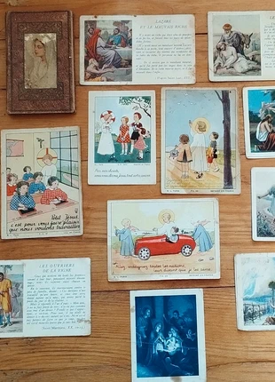 Images pieuses catéchisme bon point, zustand: Gut, 15,00 €, 16,45 € inklusive Vinted-Käuferschutz