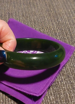 Dark green jade bangle, brand: Jade, condition: New with tags, £17.00, £18.55 includes Buyer Protection