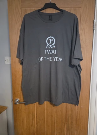 T**T of the year joke tshirt grey 3XL, brand: Gildan, condition: New without tags, size: XXXL, £3.50, £4.38 includes Buyer Protection