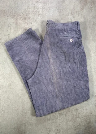 Pantalon Vintage En Velours Côtelé / Corduroy Defendor bleu lavande nervures taille 34, brand: Vintage Dressing, condition: Very good, size: W32, €20.00, €21.70 includes Buyer Protection Pro