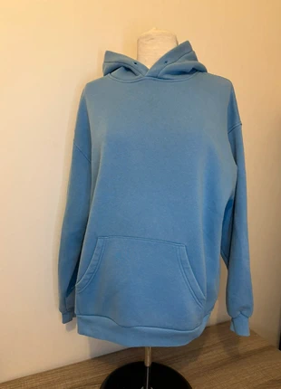 💙 Sweat à capuche Pimkie Collection – Bleu pastel – taille S Coupe oversize, brand: Pimkie, condition: Very good, size: S / 36 / 8, €9.00, €10.15 includes Buyer Protection
