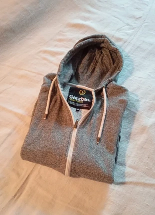 Gilet à capuche Bizzbee gris chiné - zip - Taille L - Très bon état, brand: Bizzbee, condition: Very good, size: L, €5.00, €5.95 includes Buyer Protection Pro