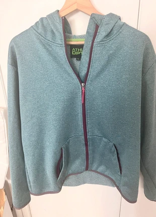 Felpa sportiva con cappuccio Pile Zip, marque: ATHL SPORT, état: Très bon état, taille: XL / 42 / 14, 10,00 €, 11,20 € Protection acheteurs incluse